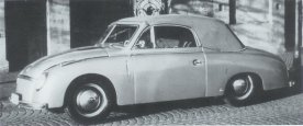 Ein Fleischer-VW aus der Nachkriegsproduktion